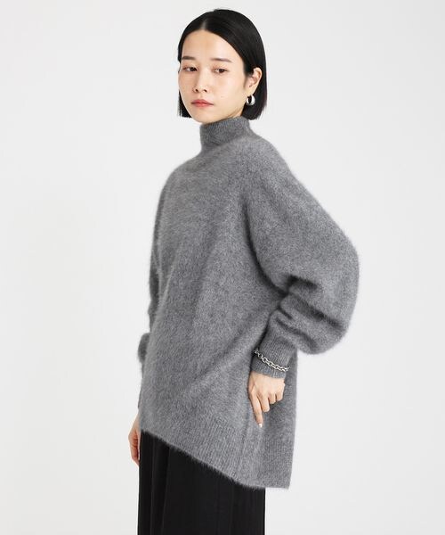 BATONERカシミアフォックスチュニック Batoner / Cashmere Fox Unique Turtleneck | Dresswell（ドレスウェル）