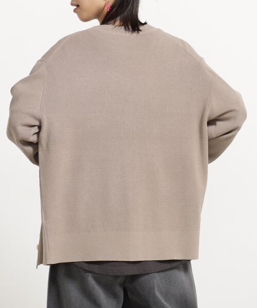 FOUND GOOD（ファウンドグッド）の「コンフォートミドルニットＣＤ/31035034（トップス・ホワイト05/ブラック09/レッド38/ブラウン52/グリーン72/ブルー85・M/L）」の19枚目の写真