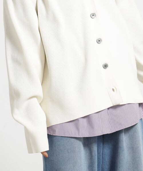 FOUND GOOD（ファウンドグッド）の「コンフォートミドルニットＣＤ/31035034（トップス・ホワイト05/ブラック09/レッド38/ブラウン52/グリーン72/ブルー85・M/L）」の9枚目の写真