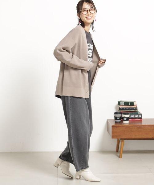 FOUND GOOD（ファウンドグッド）の「コンフォートミドルニットＣＤ/31035034（トップス・ホワイト05/ブラック09/レッド38/ブラウン52/グリーン72/ブルー85・M/L）」の21枚目の写真