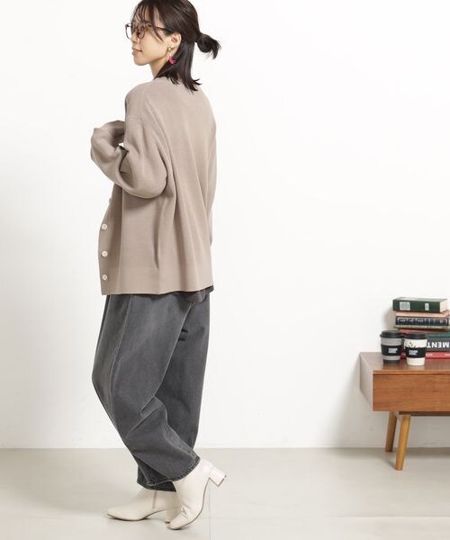 FOUND GOOD（ファウンドグッド）の「コンフォートミドルニットＣＤ/31035034（トップス・ホワイト05/ブラック09/レッド38/ブラウン52/グリーン72/ブルー85・M/L）」の20枚目の写真