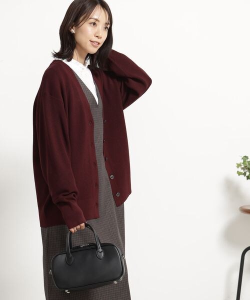 FOUND GOOD（ファウンドグッド）の「コンフォートミドルニットＣＤ/31035034（トップス・ホワイト05/ブラック09/レッド38/ブラウン52/グリーン72/ブルー85・M/L）」の3枚目の写真