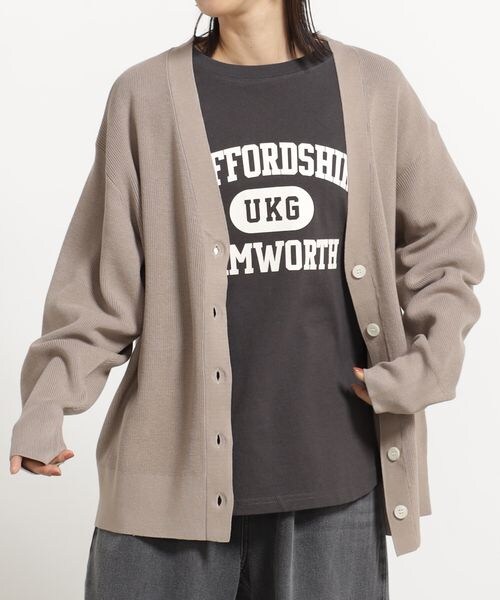 FOUND GOOD（ファウンドグッド）の「コンフォートミドルニットＣＤ/31035034（トップス・ホワイト05/ブラック09/レッド38/ブラウン52/グリーン72/ブルー85・M/L）」の4枚目の写真