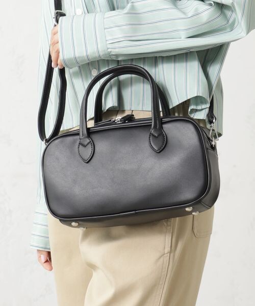 FOUND GOOD（ファウンドグッド）の「レクタングルバッグ/31555046（バッグ・ブラック09/グレー12/ブルー85・F）」の4枚目の写真