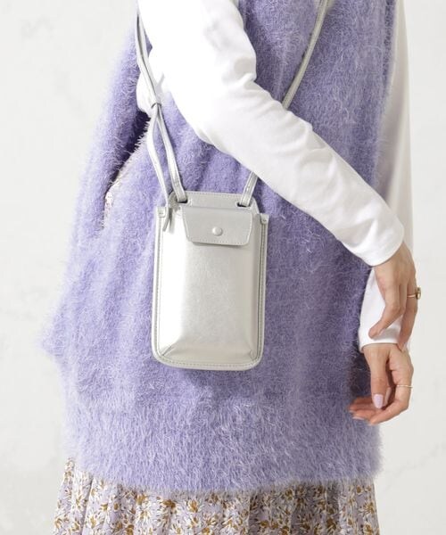 FOUND GOOD（ファウンドグッド）の「ＯＮ／ＯＦＦツカエルショルダー/31555047（バッグ・ブラック09/グレー12/ピンク25/ブルー85・F）」の13枚目の写真