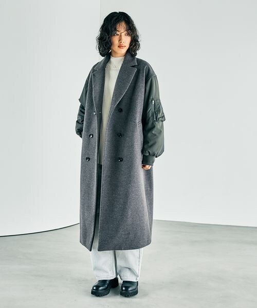 LEPSIM（レプシィム）の「メルトンドッキングコート（）」 - WEAR