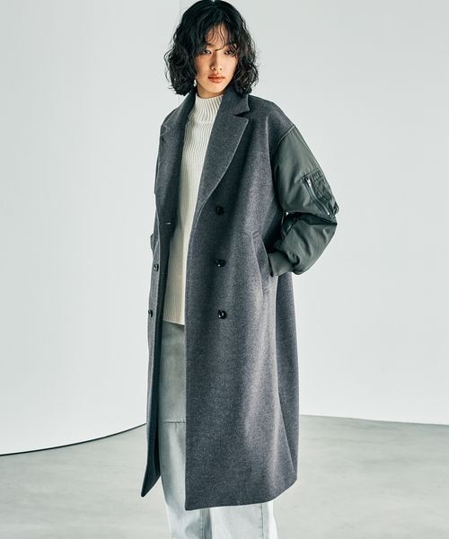レプシィム　メルトンドッキングコート LEPSIM（レプシィム）の「メルトンドッキングコート（）」 - WEAR