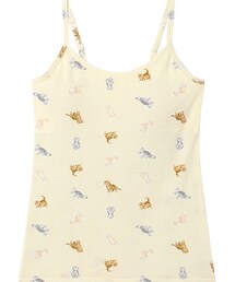 une nana cool（ウンナナクール）の「猫プリント カップ付きキャミソール /LL2015（その他）」