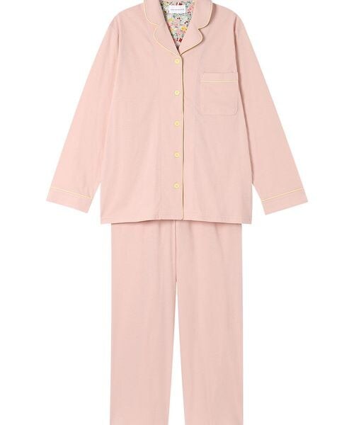 une nana cool(ウンナナクール)の「ハイゲージ天竺パジャマ /LP6411(その他・IV_アイボリー/CR_クリーム/BL_ブラック/GY_グレー/LG_チャコールグレー/PI_ピンク/RP_ロマンピンク/SP_シェルピンク/EN_エンジ/CB_シェルベージュ/BE_ベージュ/BS_サンドベージュ/DR_シナモンブラウン/BR_ブラウン/OB_ダークブラウン/OC_カカオ/YE_イエロー/KA_カラシ/GR_グリーン/OV_オリーブ/SX_サックス/GB_グレイッシュブルー/BU_ブルー/KO_ネイビー/VI_ヴァイオレット・M/L)」の9枚目の写真