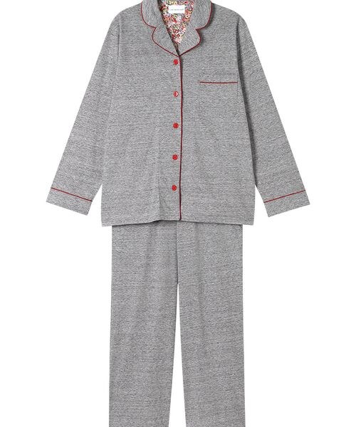 une nana cool(ウンナナクール)の「ハイゲージ天竺パジャマ /LP6411(その他・IV_アイボリー/CR_クリーム/BL_ブラック/GY_グレー/LG_チャコールグレー/PI_ピンク/RP_ロマンピンク/SP_シェルピンク/EN_エンジ/CB_シェルベージュ/BE_ベージュ/BS_サンドベージュ/DR_シナモンブラウン/BR_ブラウン/OB_ダークブラウン/OC_カカオ/YE_イエロー/KA_カラシ/GR_グリーン/OV_オリーブ/SX_サックス/GB_グレイッシュブルー/BU_ブルー/KO_ネイビー/VI_ヴァイオレット・M/L)」の7枚目の写真