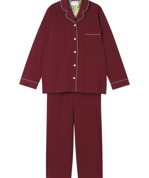 une nana cool(ウンナナクール)の「ハイゲージ天竺パジャマ /LP6411(その他・IV_アイボリー/CR_クリーム/BL_ブラック/GY_グレー/LG_チャコールグレー/PI_ピンク/RP_ロマンピンク/SP_シェルピンク/EN_エンジ/CB_シェルベージュ/BE_ベージュ/BS_サンドベージュ/DR_シナモンブラウン/BR_ブラウン/OB_ダークブラウン/OC_カカオ/YE_イエロー/KA_カラシ/GR_グリーン/OV_オリーブ/SX_サックス/GB_グレイッシュブルー/BU_ブルー/KO_ネイビー/VI_ヴァイオレット・M/L)」の2枚目の写真