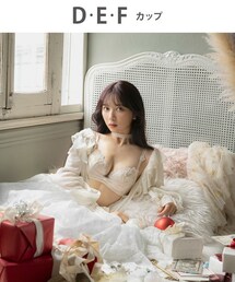 WACOAL（ワコール）の「nanakoななこさんコラボ リボンブラ 胸もとフィットながもち/BXD409(D-F)（その他）」