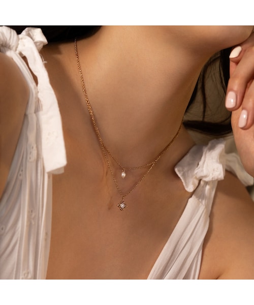By Invite Only(バイインバイトオンリー)の「Gold Casablanca Mae Necklace(その他・レディース・Gold・Other)」の2枚目の写真