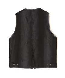 希少 YOKE VELVET FRONT ZIP VEST 24AW ヨーク GARDEN（ガーデン）の「YOKE/ヨーク/VELVET FRONT ZIP VEST