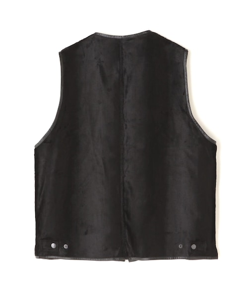 YOKE MESHED CREW NECK RIB VEST 3 名品　ベスト BORDER MESH KNIT VEST | YOKE(ヨーク) / トップス ベスト