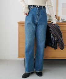 DISCOAT | 【SS先行予約】ビンテージ加工デニムストレートパンツ(デニムパンツ)