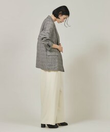 Curensology コットンツイルドロストパンツ Curensology｜コットンリネンドロストパンツ | Rakuten Fashion