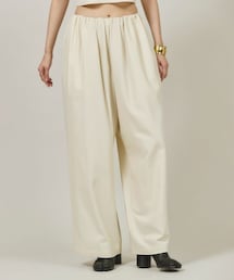 Curensology コットンツイルドロストパンツ Curensology｜コットンリネンドロストパンツ | Rakuten Fashion