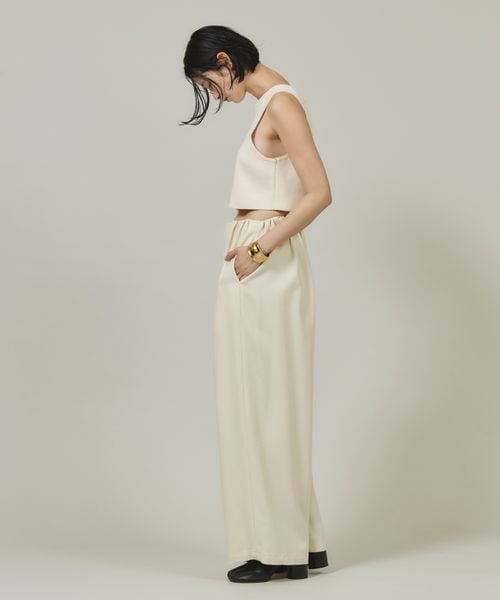 Curensology（カレンソロジー）の「コットンツイルドロストパンツ