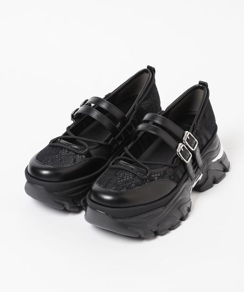 HARE（ハレ）の「レースメリージェーンシューズ（）」 - WEAR