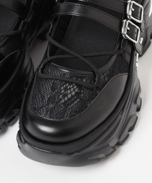 HARE（ハレ）の「レースメリージェーンシューズ（）」 - WEAR