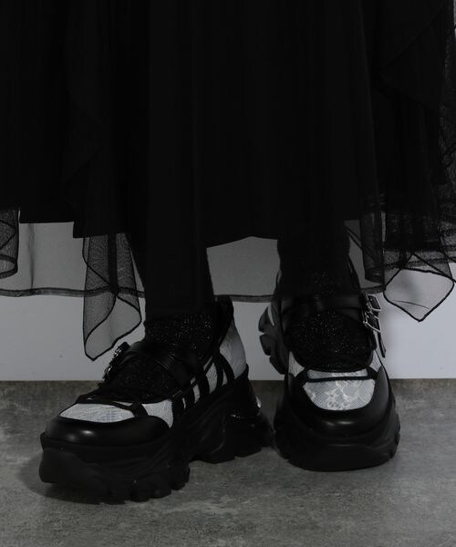 HARE（ハレ）の「レースメリージェーンシューズ（）」 - WEAR