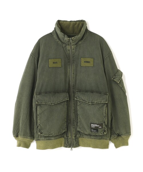 AVIREX（アヴィレックス）の「《AVIREX / F.A.T.》FADE WASH WEP JACKET / フェイドウォッシュ ウェップ ジャケット / アヴィレックス（ジャケット/アウター・グレー/オリーブ・S/M/L/XL）」の5枚目の写真