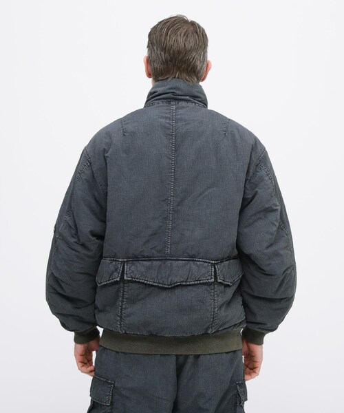 AVIREX（アヴィレックス）の「《AVIREX / F.A.T.》FADE WASH WEP JACKET / フェイドウォッシュ ウェップ ジャケット / アヴィレックス（ジャケット/アウター・グレー/オリーブ・S/M/L/XL）」の11枚目の写真