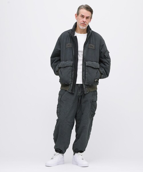 AVIREX（アヴィレックス）の「《AVIREX / F.A.T.》FADE WASH WEP JACKET / フェイドウォッシュ ウェップ ジャケット / アヴィレックス（ジャケット/アウター・グレー/オリーブ・S/M/L/XL）」の9枚目の写真