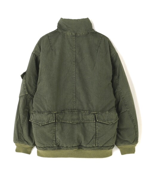 AVIREX（アヴィレックス）の「《AVIREX / F.A.T.》FADE WASH WEP JACKET / フェイドウォッシュ ウェップ ジャケット / アヴィレックス（ジャケット/アウター・グレー/オリーブ・S/M/L/XL）」の6枚目の写真