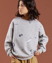 pairmanon（ペアマノン）の「裏起毛 総柄 プリント グラフィック トレーナー（その他）」