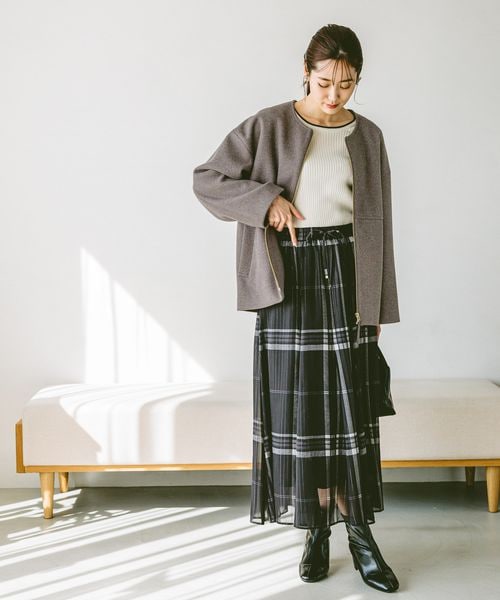 green label relaxing 吉高由里子着用　スカート GLOBAL WORK（グローバルワーク）の「吉高由里子さん着用