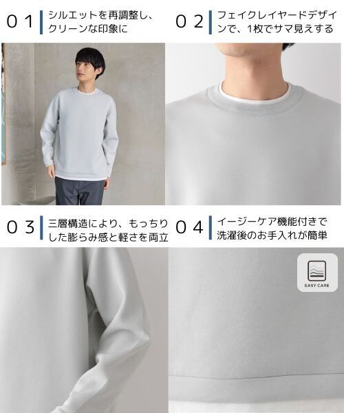 GLOBAL WORK（グローバルワーク）の「ライトクッションクルーレイヤー
