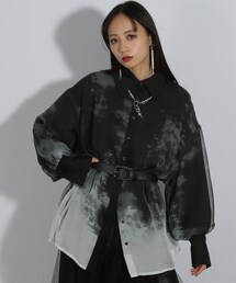 HARE（ハレ）の「mistyforestチュニックシャツ（トップス）」