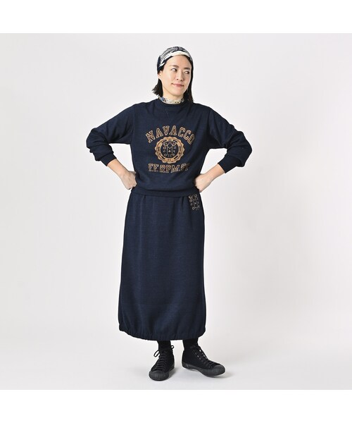 45R スムースのカレッジスカート 45R（フォーティファイブアール）の「スムースのカレッジスカート