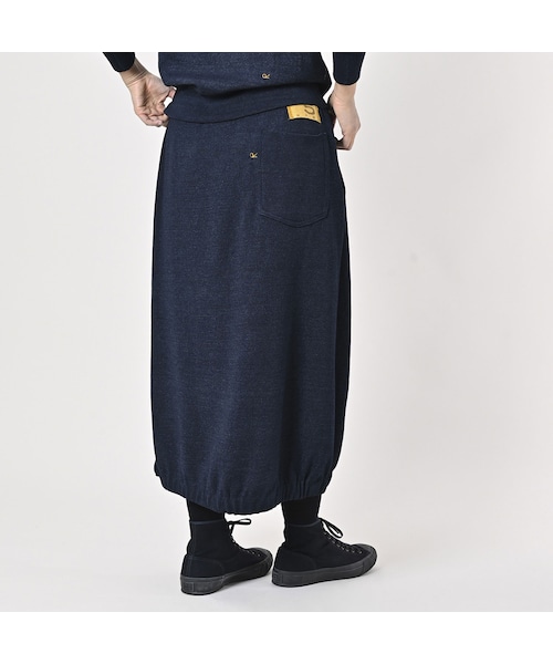 45R インディゴスカート 45Rダックのペインタースカート（インディゴ）: WOMEN｜45R