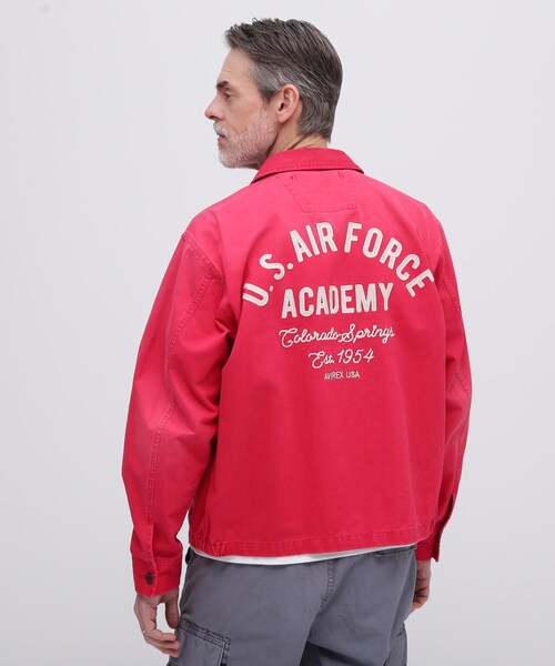 AVIREX(アヴィレックス)の「FADE USAF ACADEMY JACKET / フェイド USAF アカデミー ジャケット / AVIREX / アヴィレックス(ジャケット/アウター・ブラック/ライトピンク/ネイビー/カーキ・M/L/XL/2XL)」の17枚目の写真