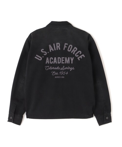 AVIREX USAF アカデミージャケット/アヴィレックス BLK AVIREX（アヴィレックス）の「FADE USAF ACADEMY JACKET
