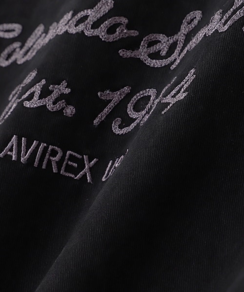 AVIREX(アヴィレックス)の「FADE USAF ACADEMY JACKET / フェイド USAF アカデミー ジャケット / AVIREX / アヴィレックス(ジャケット/アウター・ブラック/ライトピンク/ネイビー/カーキ・M/L/XL/2XL)」の16枚目の写真