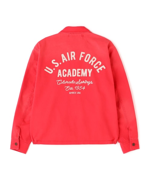 AVIREX(アヴィレックス)の「FADE USAF ACADEMY JACKET / フェイド USAF アカデミー ジャケット / AVIREX / アヴィレックス(ジャケット/アウター・ブラック/ライトピンク/ネイビー/カーキ・M/L/XL/2XL)」の21枚目の写真