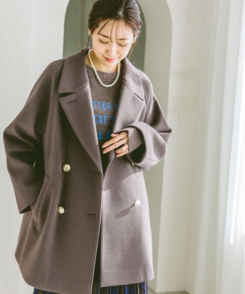 GLOBAL WORK（グローバルワーク）の「軽やかストレッチ衿2WAY