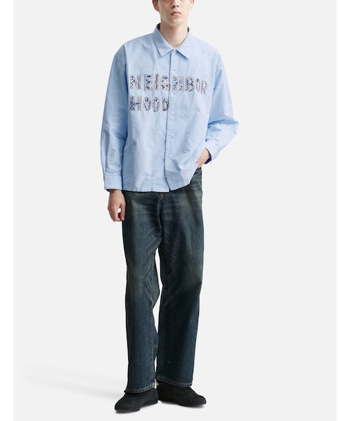 NEIGHBORHOOD（ネイバーフッド）の「WASHED DENIM DP WIDE PANTS