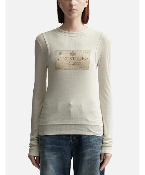 Acne Studios アクネストゥディオス　ロンtee ACNE STUDIOS アクネ ストゥディオズ FN-MN-TSHI000354