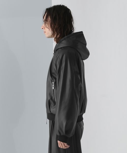 【最終値下げ】HARE レザーコンパクトブルゾン HARE（ハレ）の「【SET UP対応】レザーコンパクトブルゾン(HARE