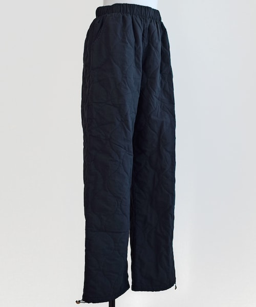 Marient（マリエント）の「キルティングPT（その他パンツ・レディース・ホワイト/ブラック・FREE）」の2枚目の写真