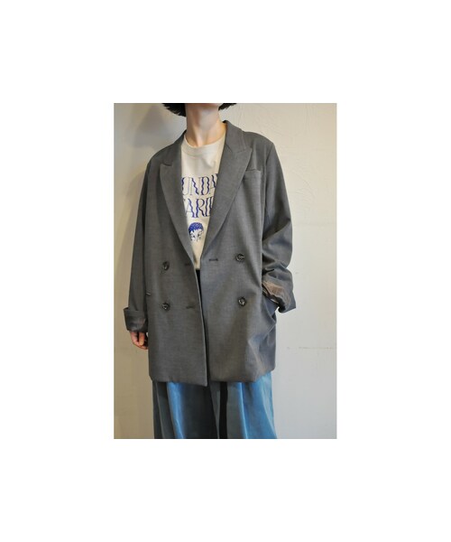 --（--）の「テーラードジャケット（テーラードジャケット・レディース・ブラック/グレー/ベージュ・one）」の2枚目の写真