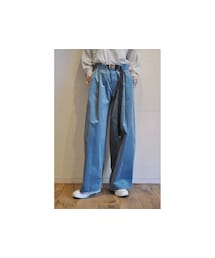 -- | カラーベルテッドパンツ(その他パンツ)