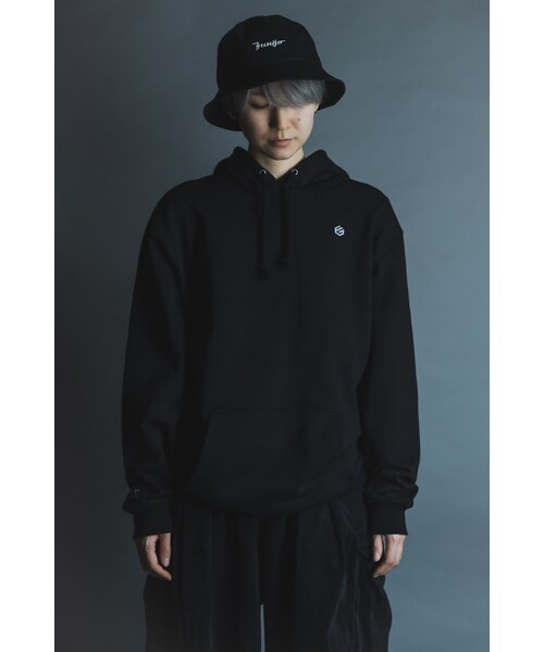 FUNGO TOKYO（ファンゴトウキョウ）の「オリジナルロゴフロント刺繍バケットハット（ハット・レディース・ブラック・one）」の5枚目の写真