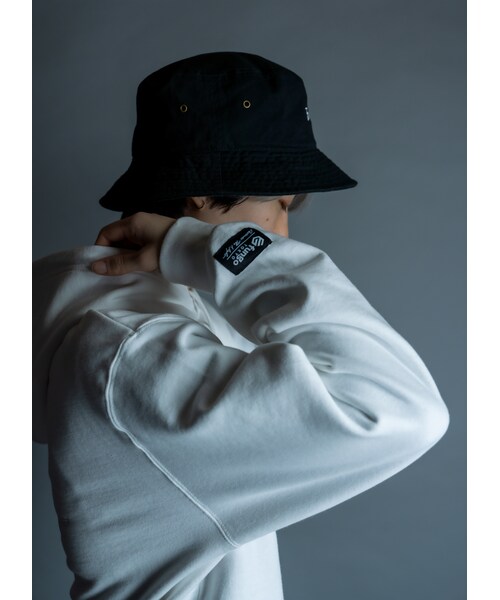 FUNGO TOKYO（ファンゴトウキョウ）の「オリジナルロゴフロント刺繍バケットハット（ハット・レディース・ブラック・one）」の8枚目の写真