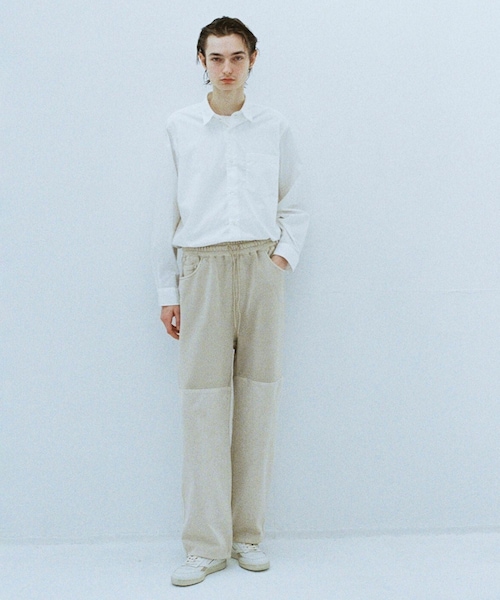 ADAM ET ROPE'(アダムエロペ)の「【公式サイト限定】【AMOMENTO for ADAM ET ROPE'】 別注DRAWSTRING DENIM PANTS(デニムパンツ・メンズ・ブラック/チャコール/ベージュ/ブルー系・L/M)」の14枚目の写真